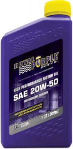 20W50 Royal Purple Oil