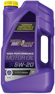 5W20 Royal Purple Oil